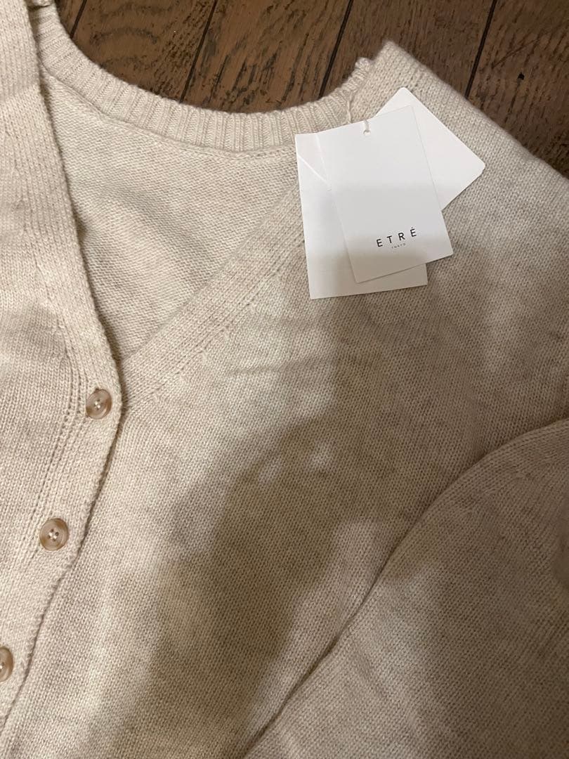 etre tokyo Vネックニットオールインワン