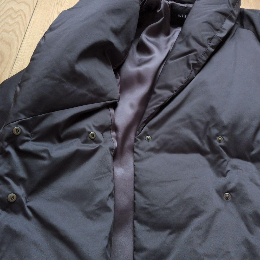 UNTITLED ダークグレー色 ロングコート ダウンコート　4サイズ