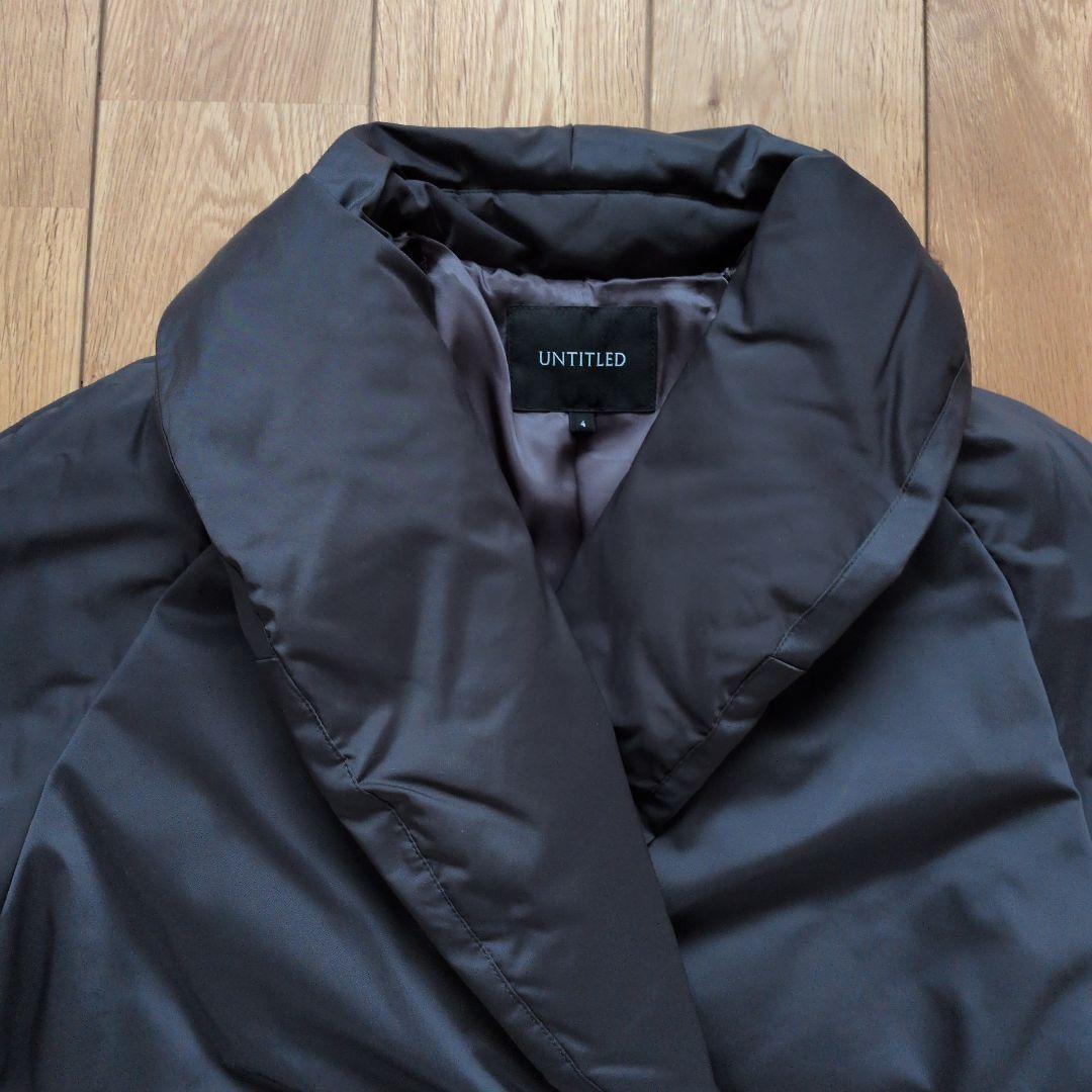 UNTITLED ダークグレー色 ロングコート ダウンコート　4サイズ
