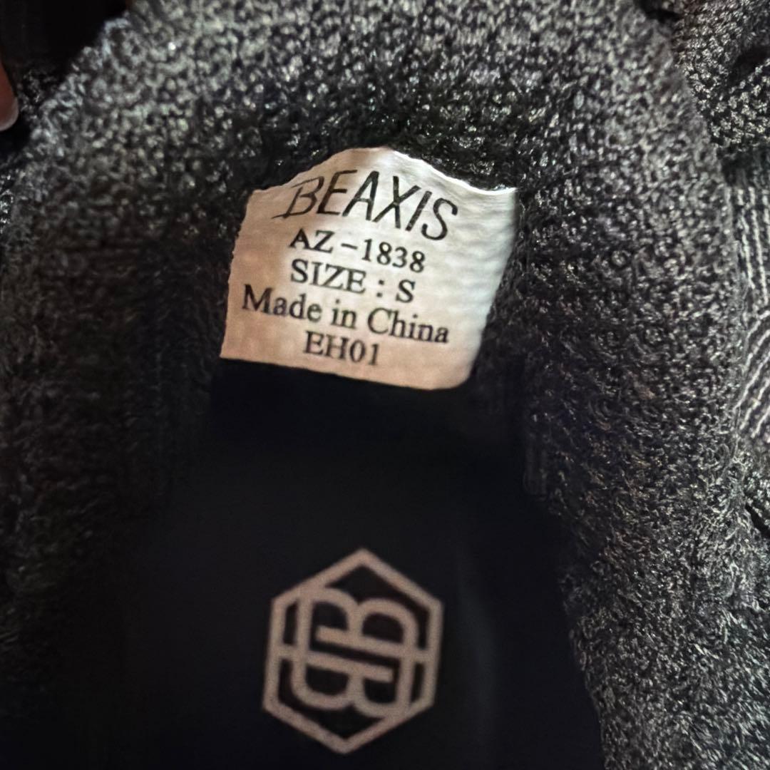 BEAXIS ブラック スニーカー S