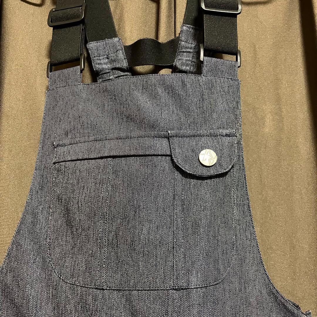 【1回着用】AA HARD WEARスノーボードウェア　デニムオーバーオールM