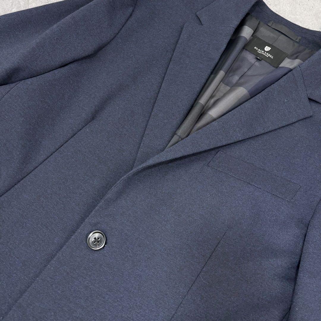 ブラックレーベルクレストブリッジ ジャケット ストレッチ　洗えるL ネイビー
