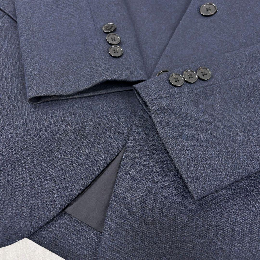 ブラックレーベルクレストブリッジ ジャケット ストレッチ　洗えるL ネイビー