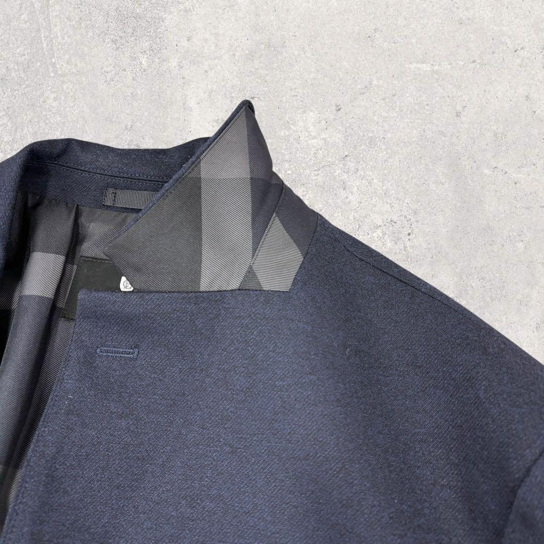 ブラックレーベルクレストブリッジ ジャケット ストレッチ　洗えるL ネイビー