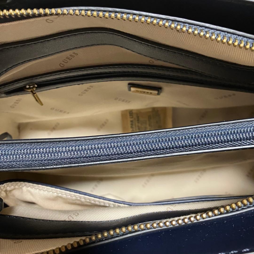 【未使用】ゲス GUESS デニム　ショルダーバッグ ハンドバッグ　2way