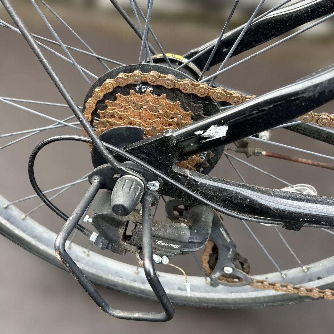 【お引き取り限定】ブリヂストン 24インチ シュライン 7速ギア ブラック