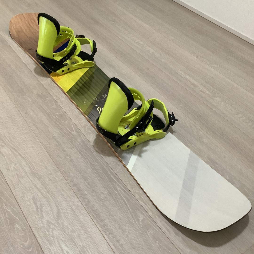 084ZUMA 151cmメンズスノーボード初心者やグラトリセット