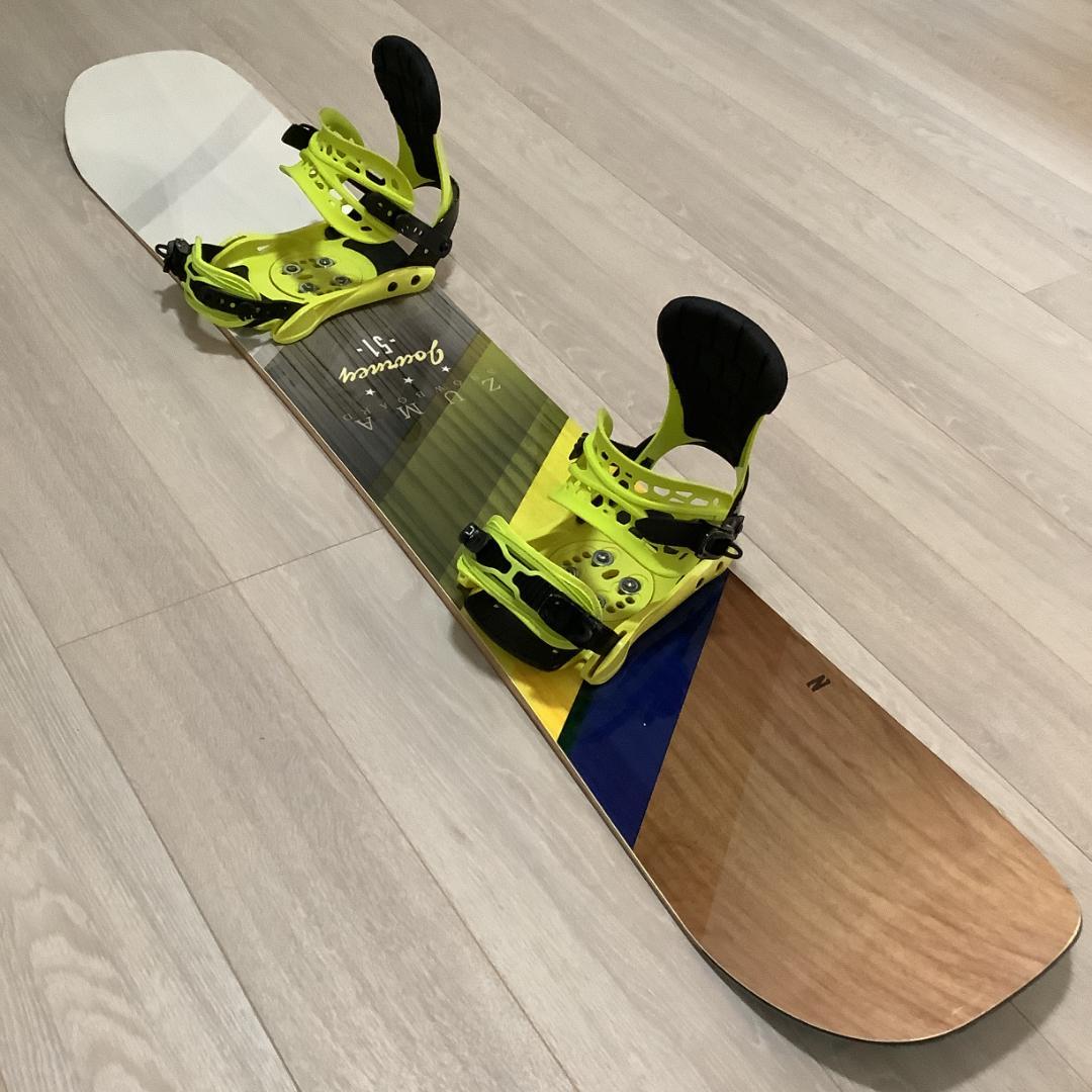 084ZUMA 151cmメンズスノーボード初心者やグラトリセット