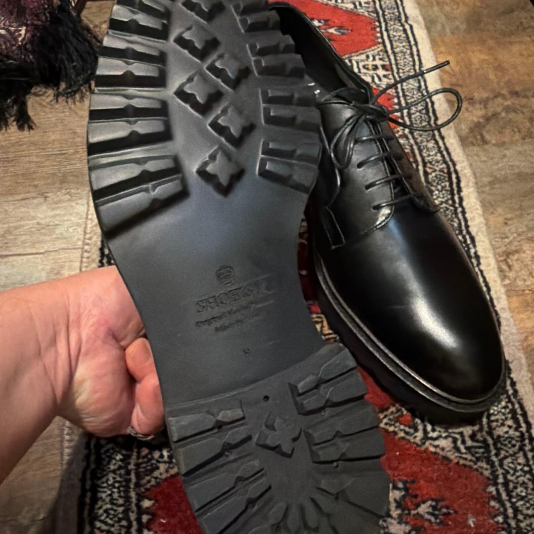 ハンドメイドグッドイヤー厚底ドレス　9インチ　新品未使用