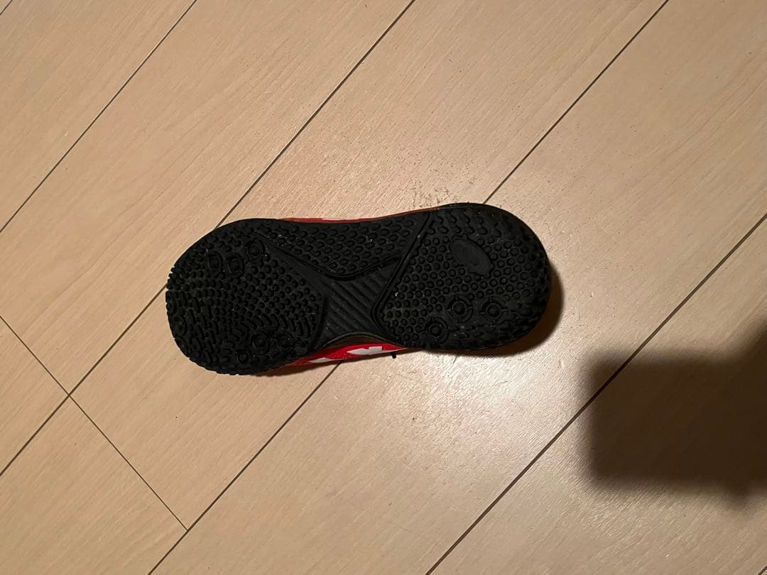 アシックス テニスシューズ レッド 26.5