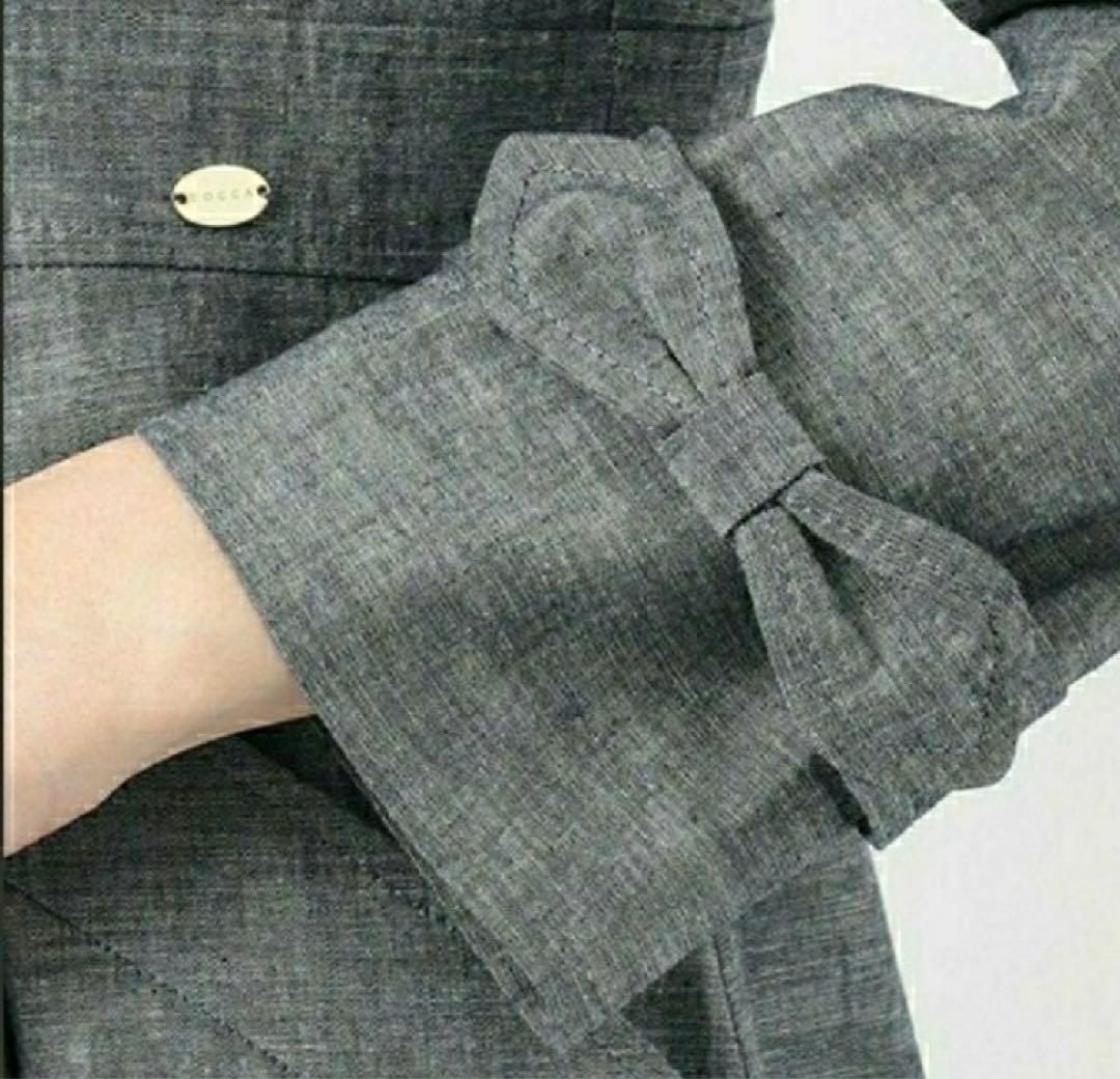 ミ*ゲ様 期間限定値下げ　美品　TOCCA　リバティコラボ　ノーカラーコート