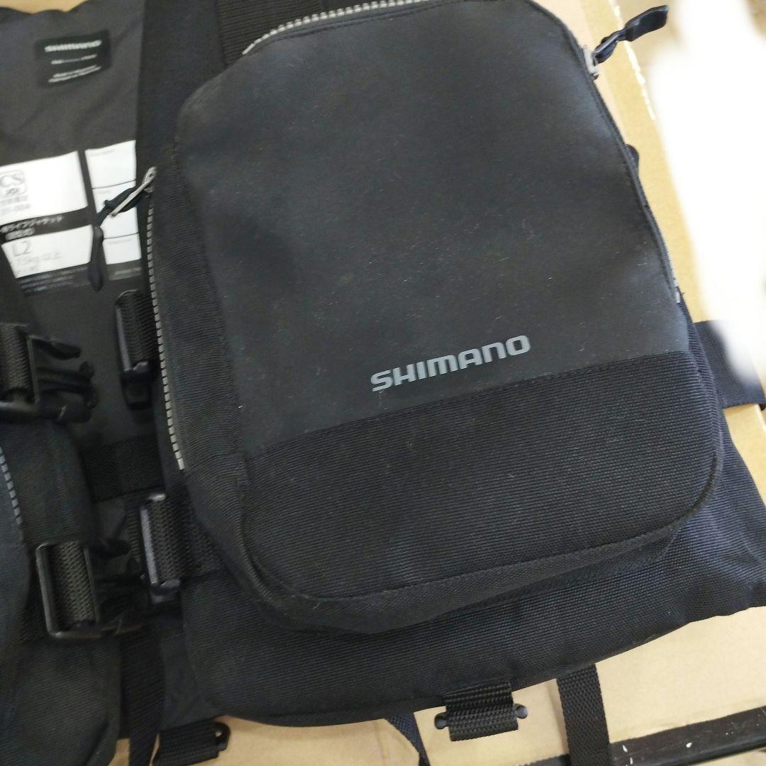 【美品】シマノ　デタッチャブルゲームベスト