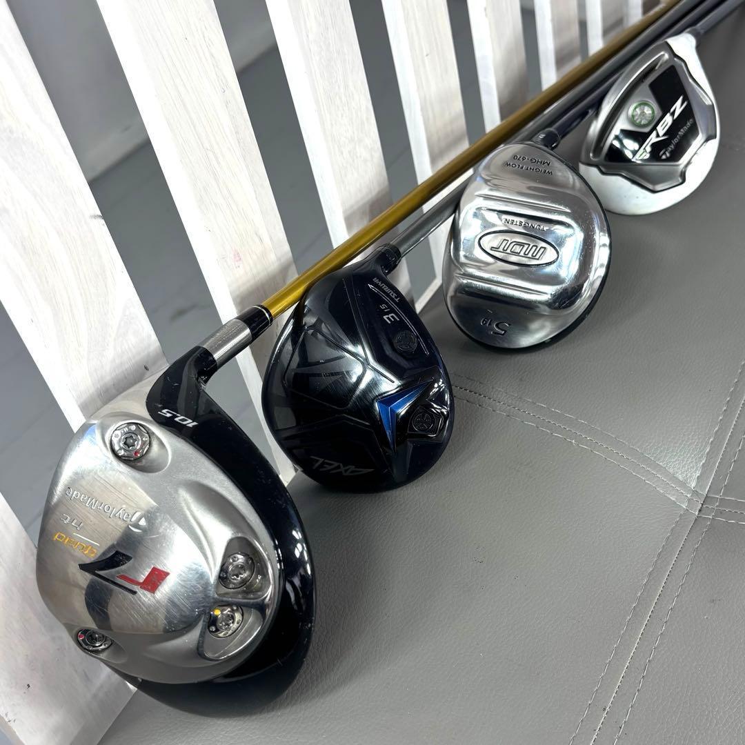 本格派 メンズゴルフクラブ 15本 フルセット ゴルフセット テーラーメイド