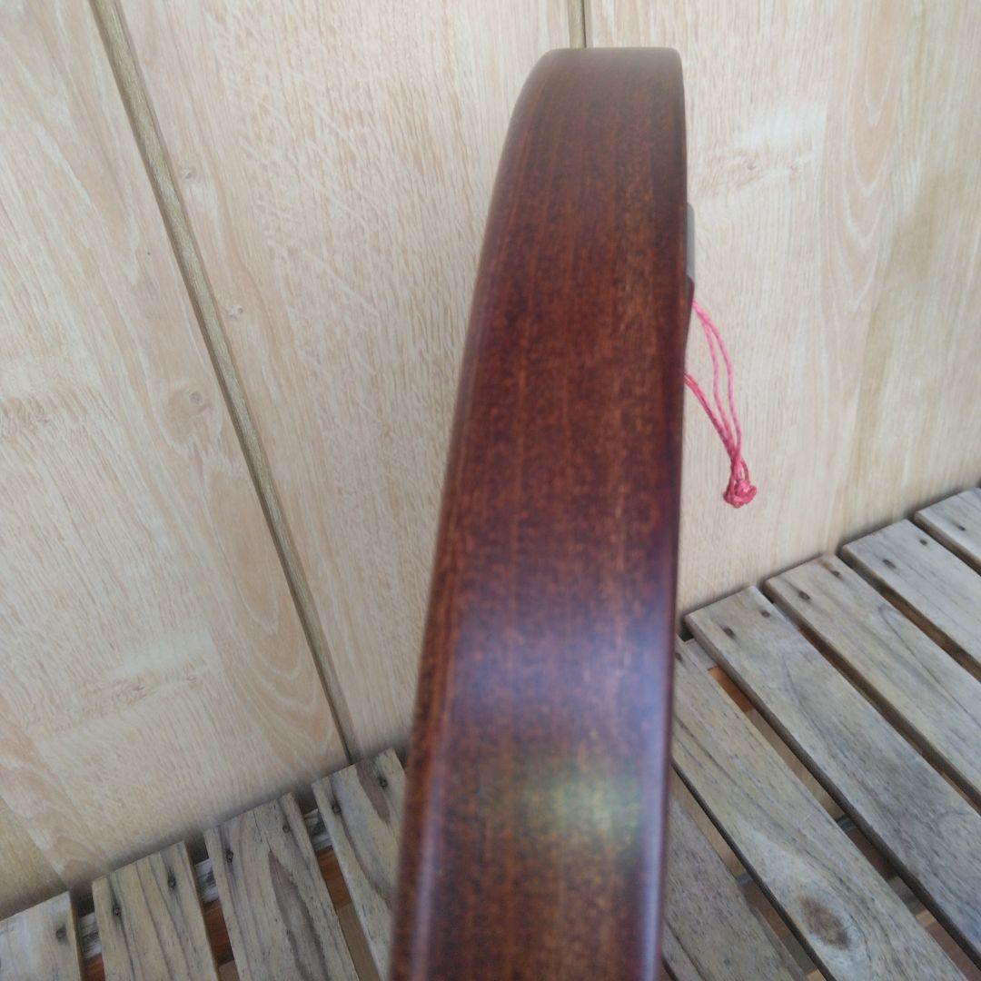 柳宗理デザイン 秋田木工 ヴィンテージ ウォールミラー 鏡 丸型 古代色 民藝