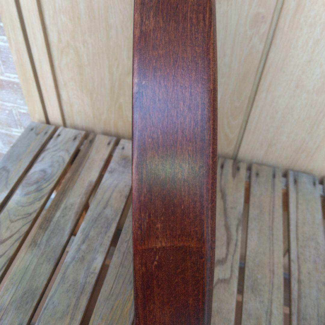 柳宗理デザイン 秋田木工 ヴィンテージ ウォールミラー 鏡 丸型 古代色 民藝