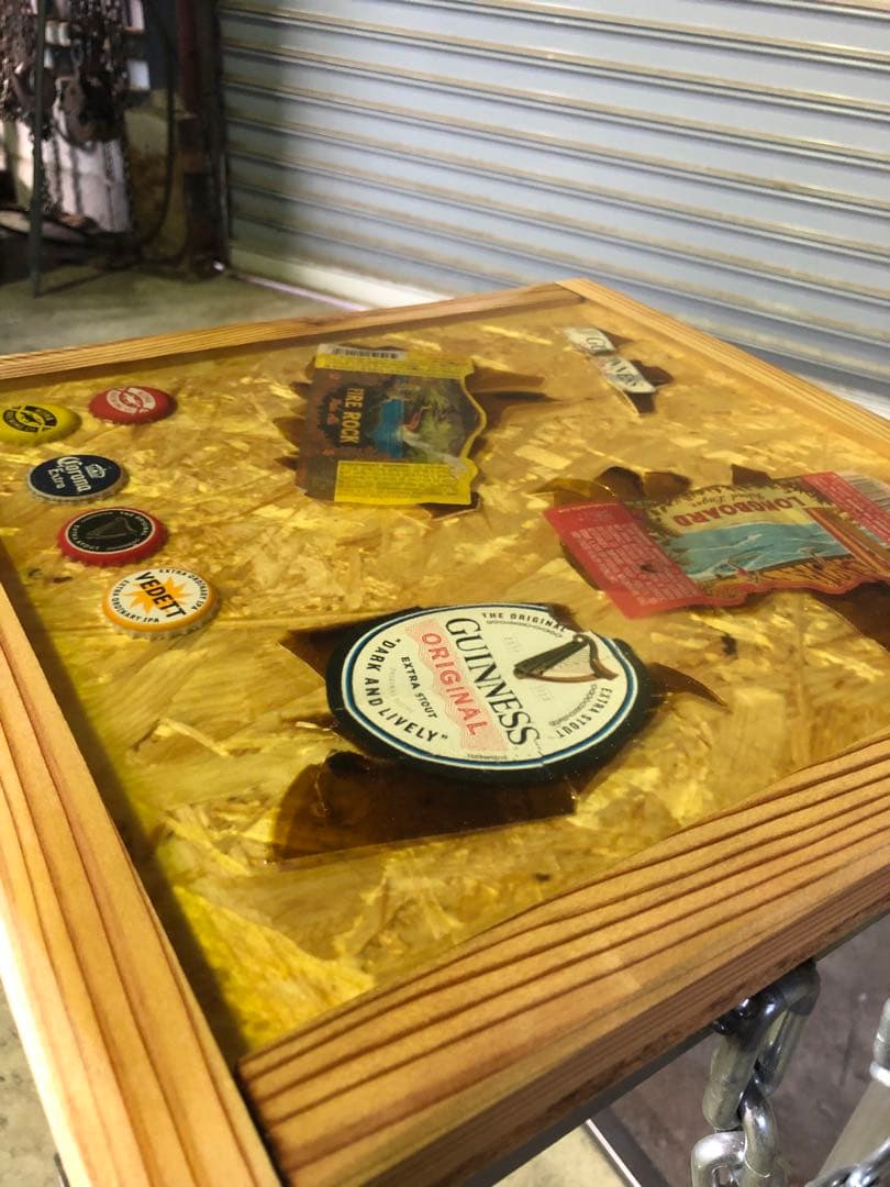 【SALE】クラッシュアート　サイドテーブル