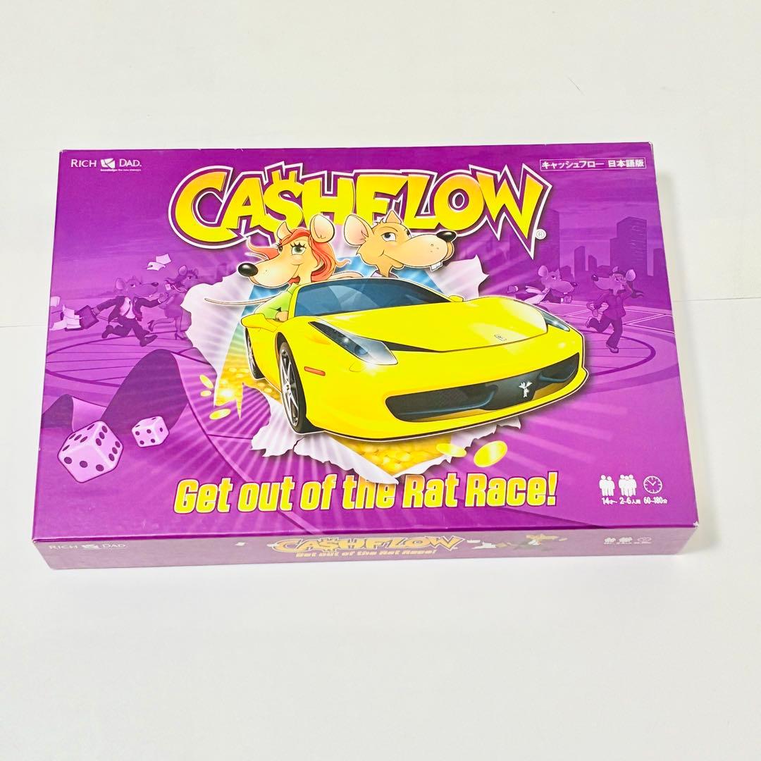 【未使用 良品】キャッシュフローゲーム 日本語版　ボードゲーム