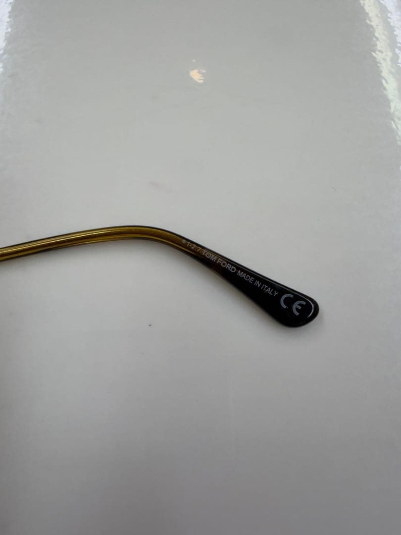 TOM FORD TF672 30J サングラス べっ甲 ライトブルーグラデ