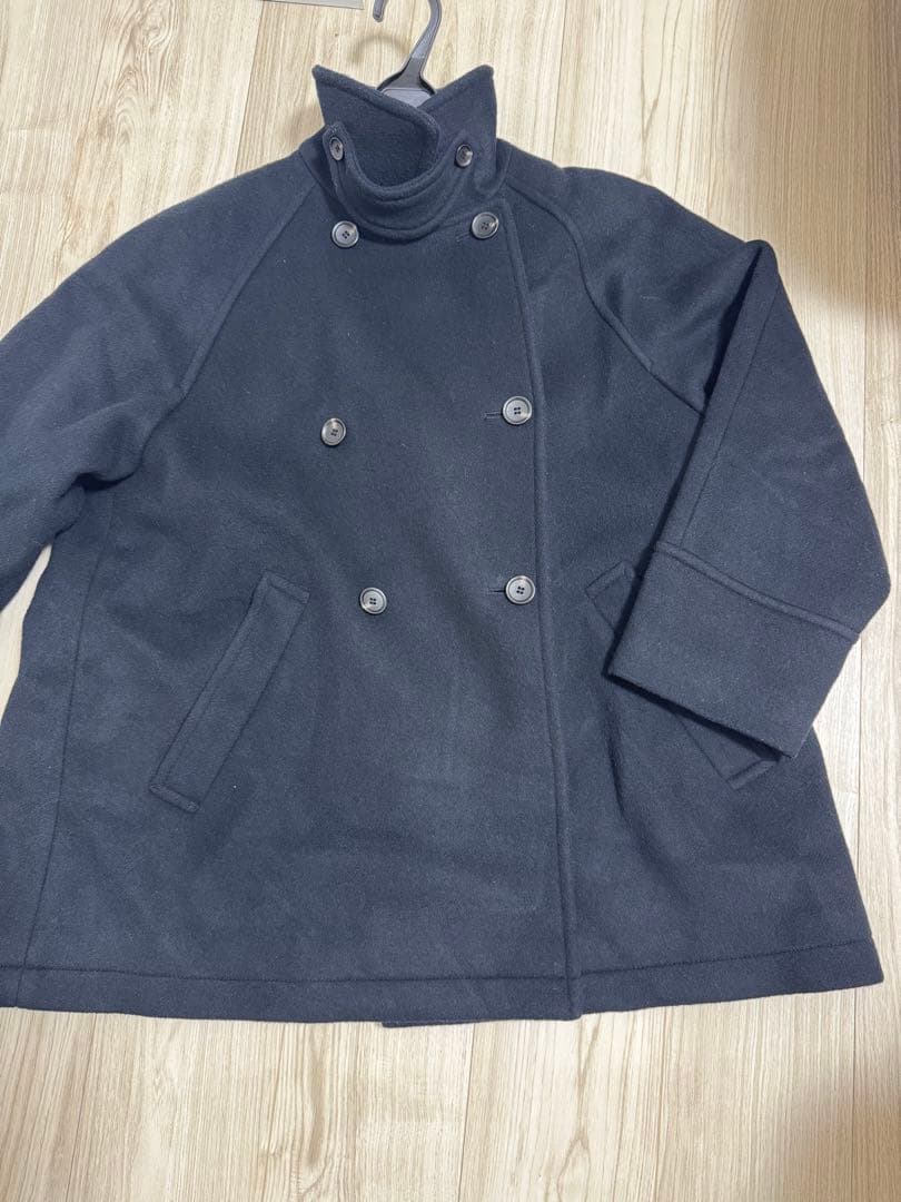 うさこ極美品✨IÉNA ブラック ダブルブレストコート 36