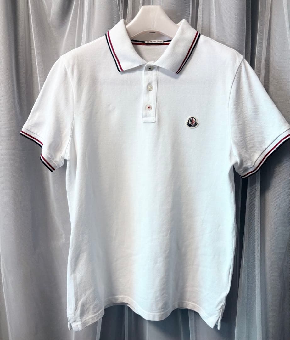 つちママモンクレール　MONCLER ポロシャツ　Mサイズ　美品