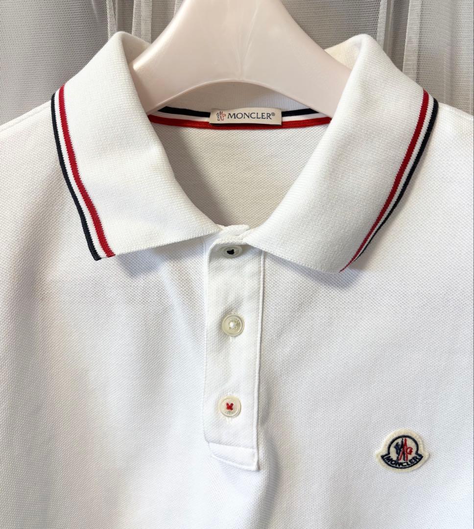 つちママモンクレール　MONCLER ポロシャツ　Mサイズ　美品
