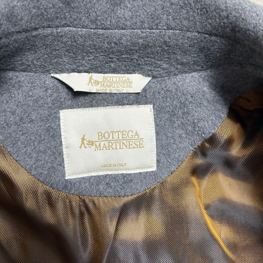 ボッテガマルティネーゼ　コート　カシミヤ　バージンウール　グレー　40
