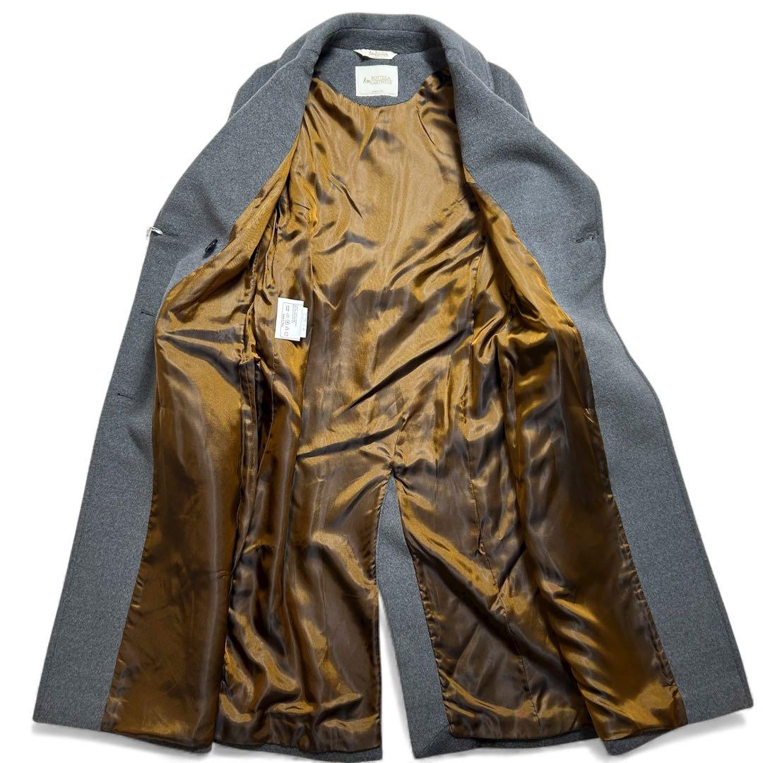 ボッテガマルティネーゼ　コート　カシミヤ　バージンウール　グレー　40