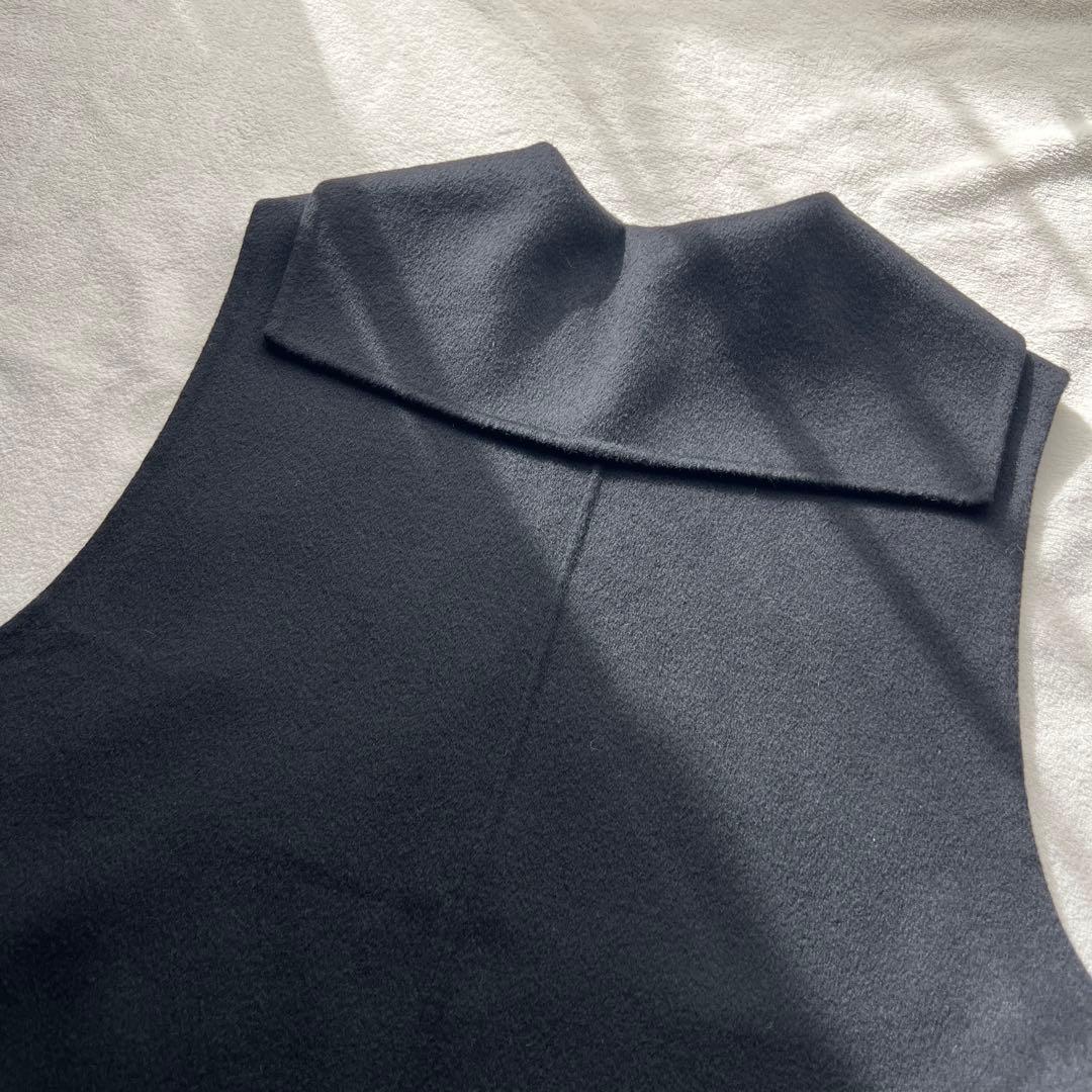 ［美品］ユナイテッドアローズ リバー セーラー ベスト　ブラック