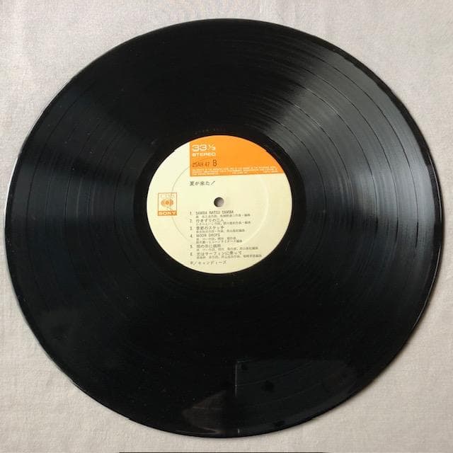 キャンディーズ 夏が来た！ LP 帯付 オリジナル盤 d798y83