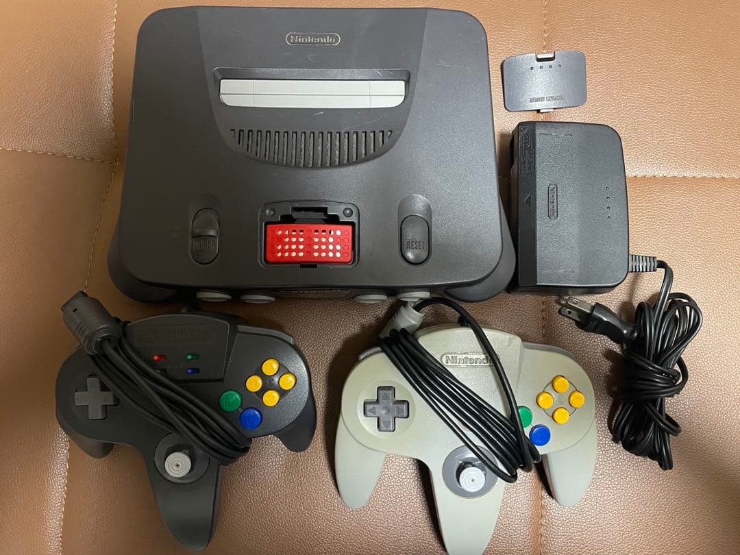【NINTENDO64】本体 ・メモリ拡張パック・コントローラー