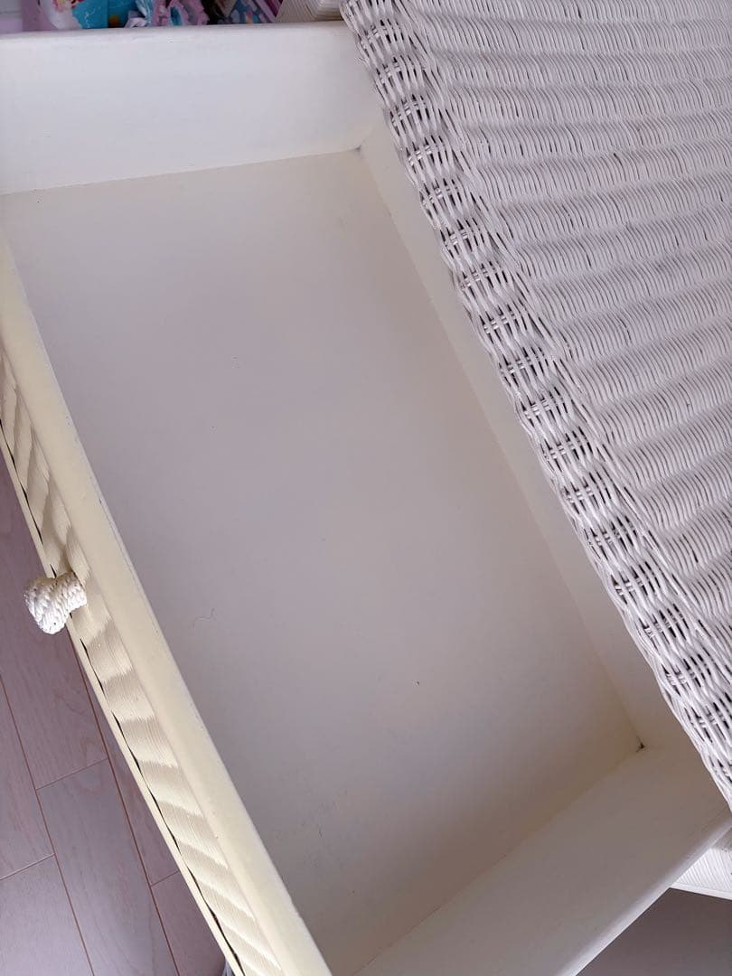 年末までのお値下げ！ヴィンテージ ウィッカー ラタン チェスト