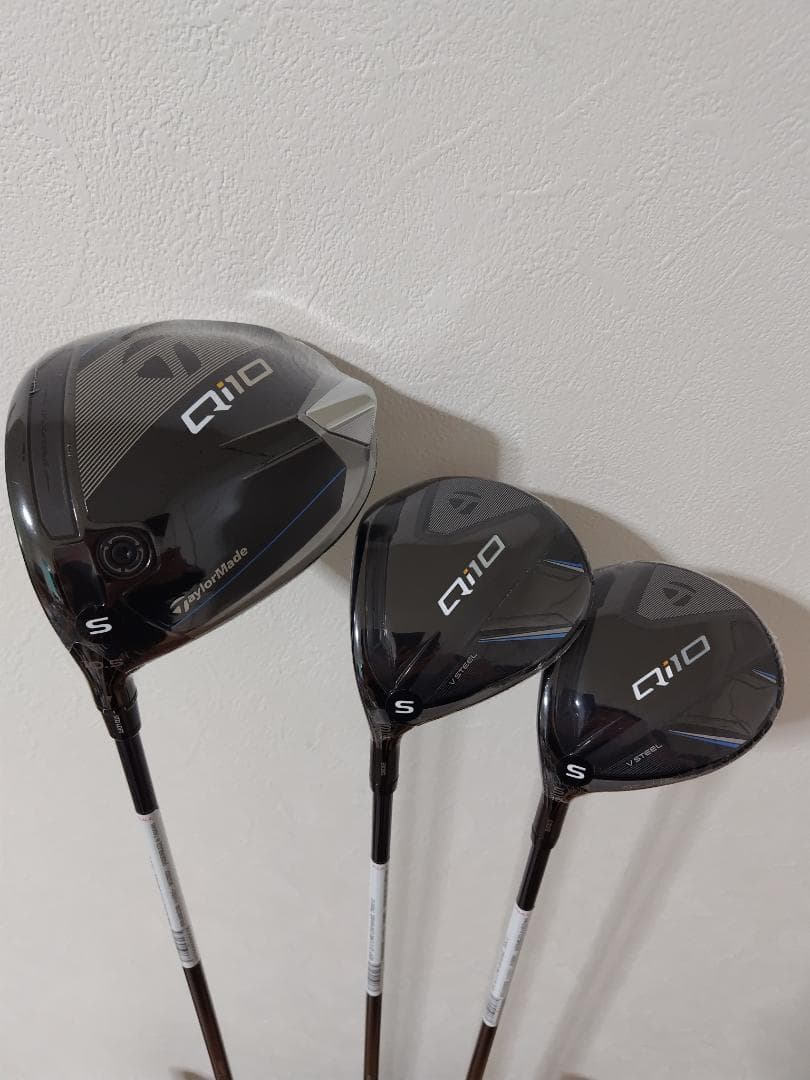 【新品】テーラーメイド Qi10 レフティ ウッド 3本セット