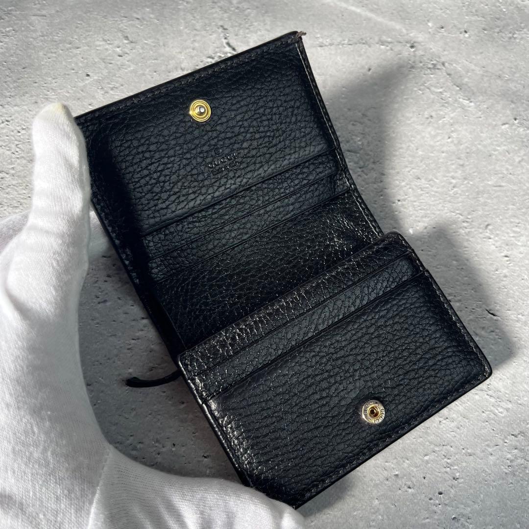 GUCCIグッチプチマーモントコンパクト財布