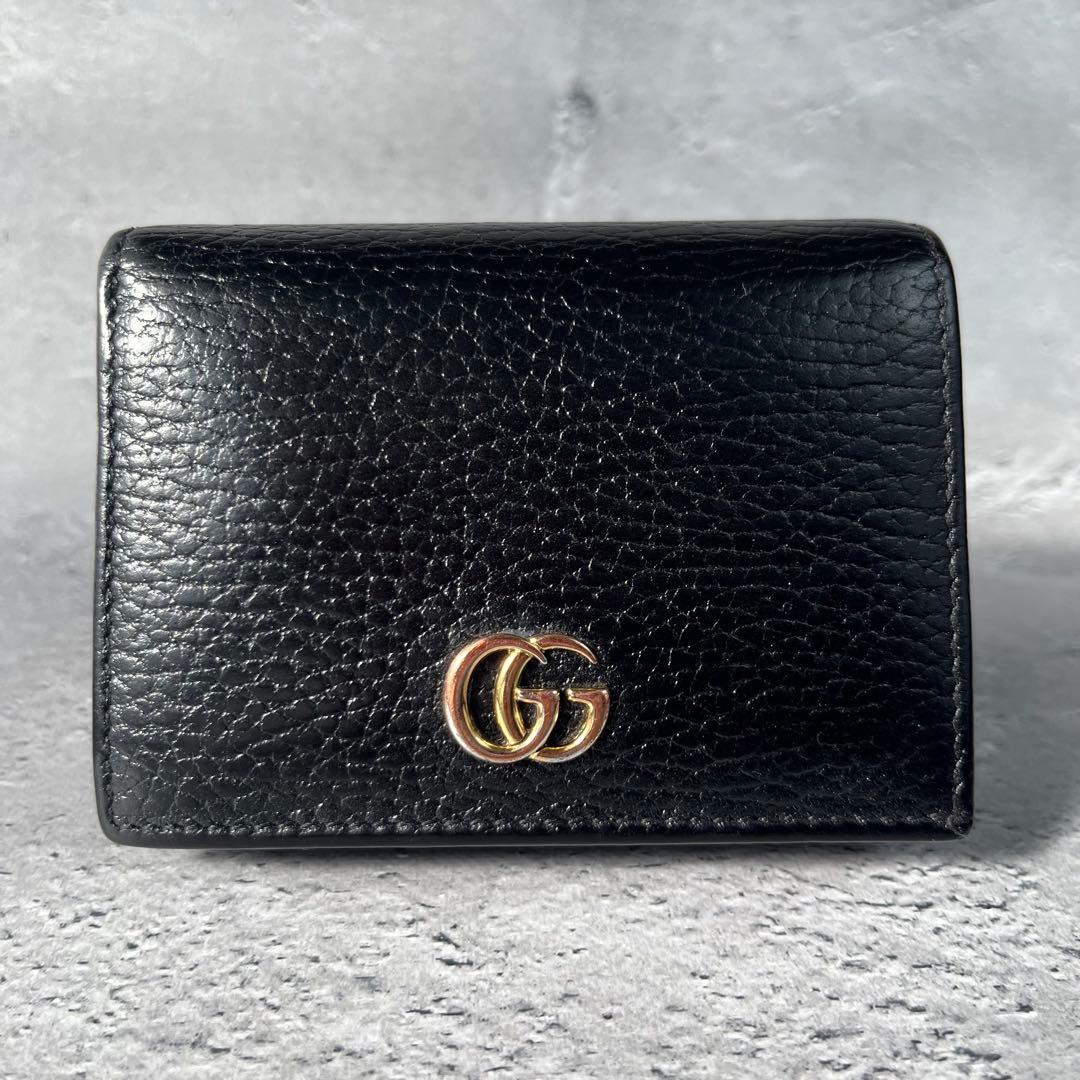 GUCCIグッチプチマーモントコンパクト財布