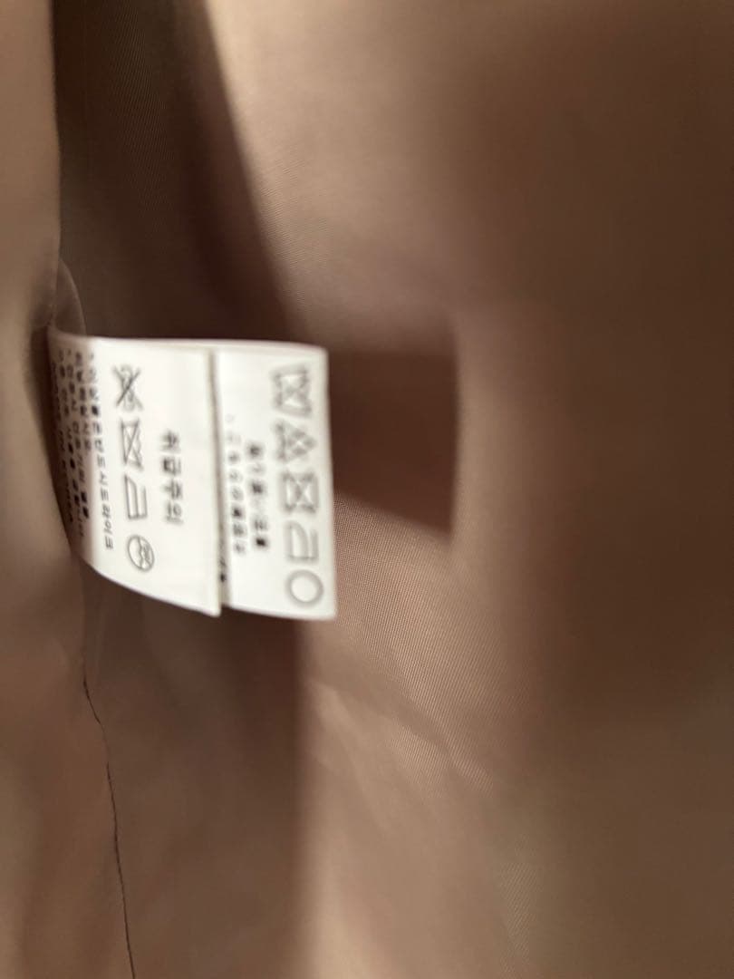 新品未使用★半額Mal.rerereさんベージュ スプリングトレンチコート