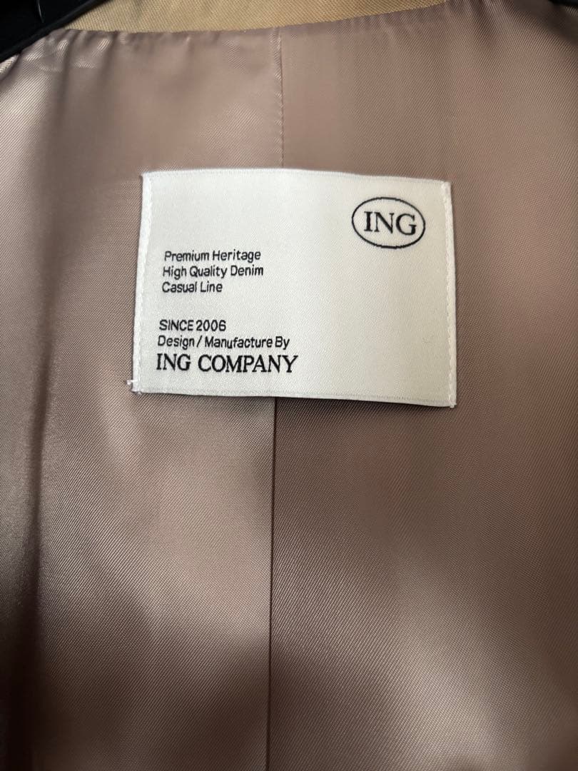 新品未使用★半額Mal.rerereさんベージュ スプリングトレンチコート