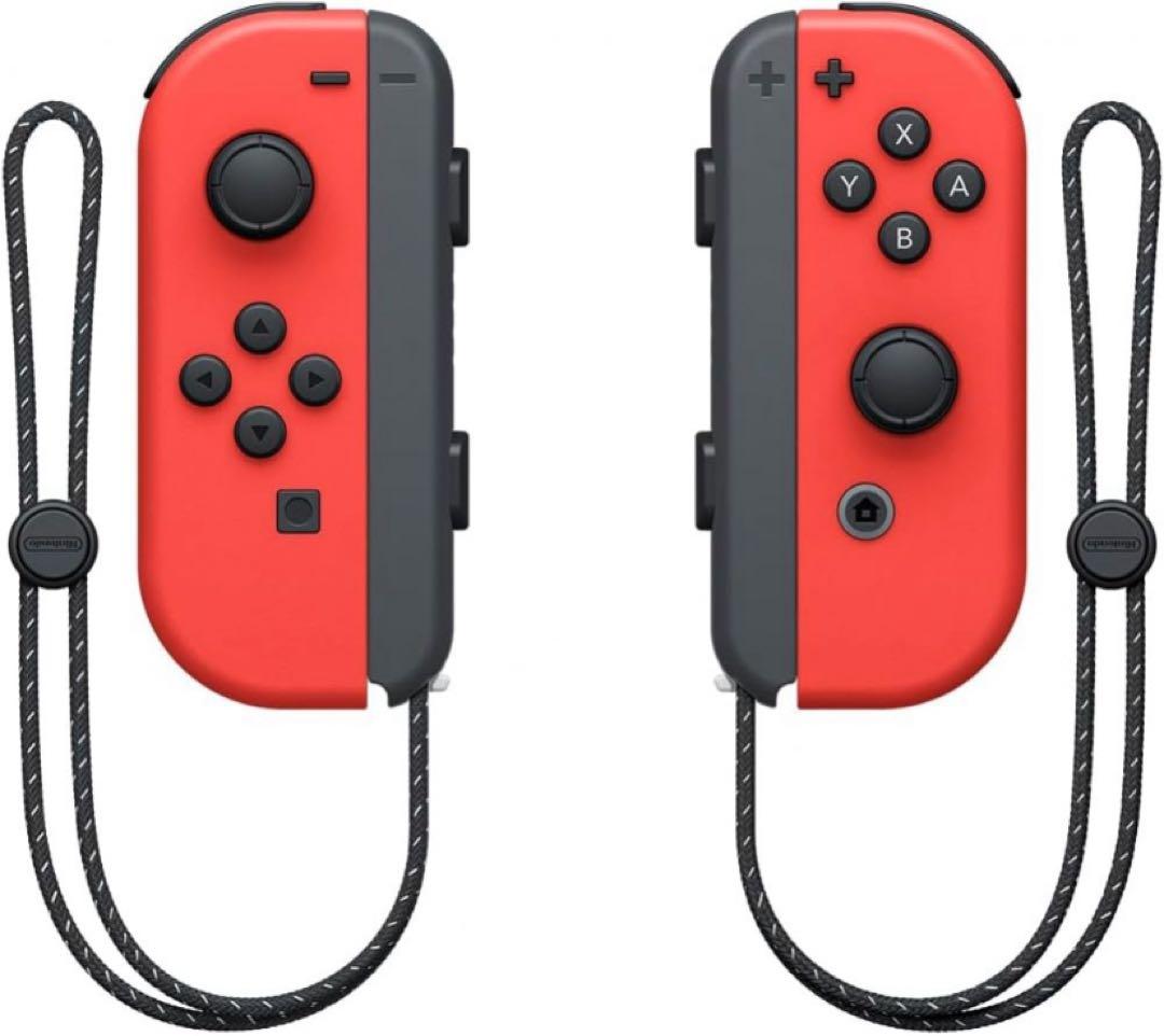 有機ELモデルSwitchに付属　Joy-Conマリオレッドストラップ