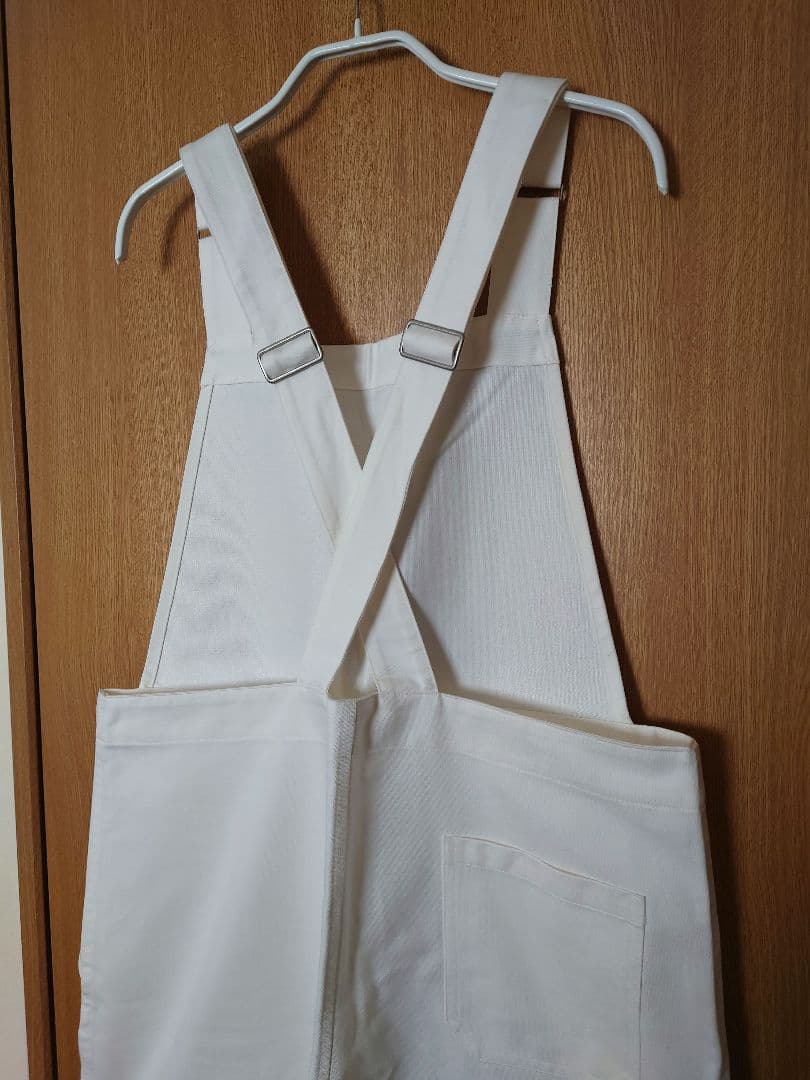 みつ56-happymum　ミディアム オーバーオール ホワイト小暮美奈子