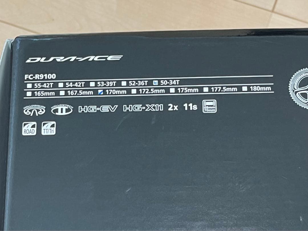 パーツ FC-R9100 50-34T 170mm