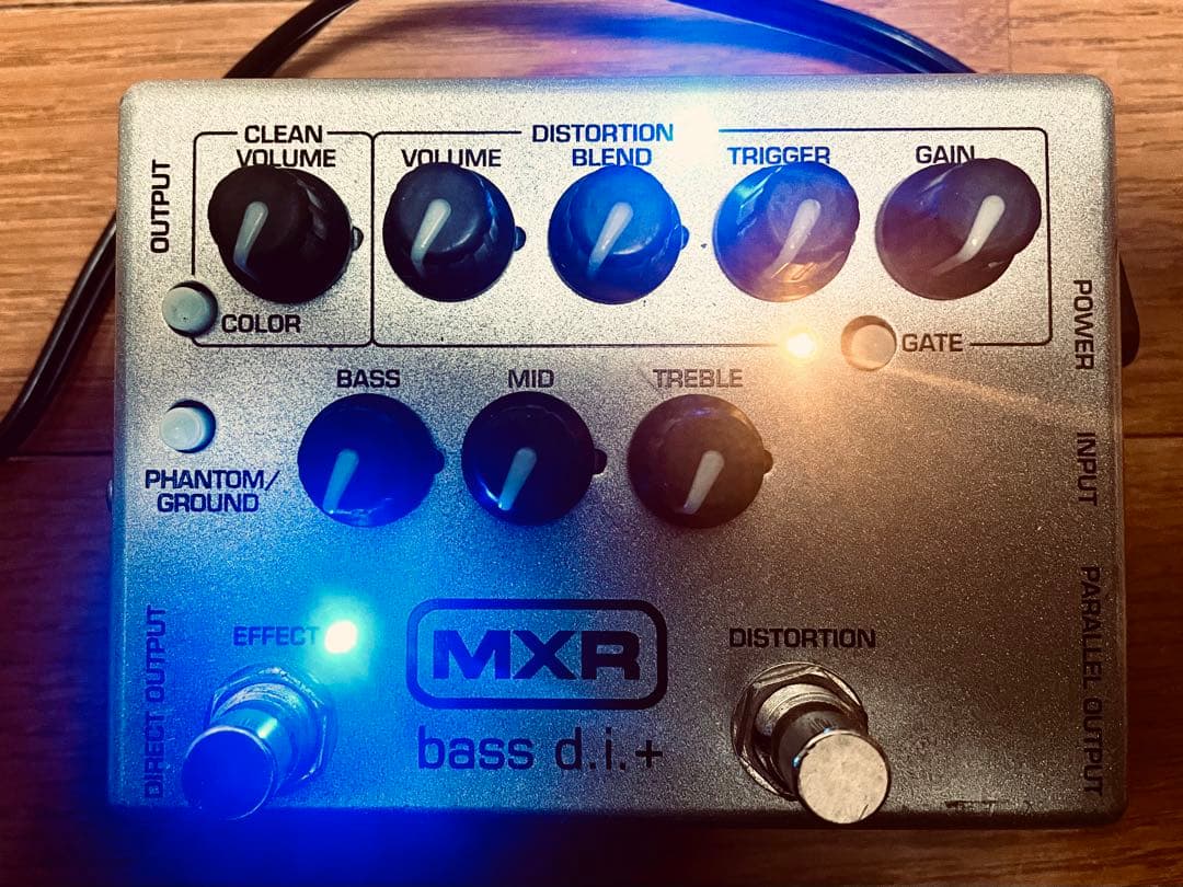 MXR bass d.i. + M-80 限定シルバーver