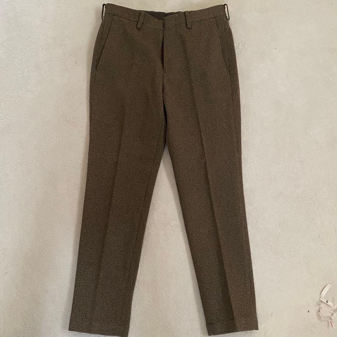 ジャーナルスタンダード　メンズスーツ上下セットアップブラウン系ジャケット