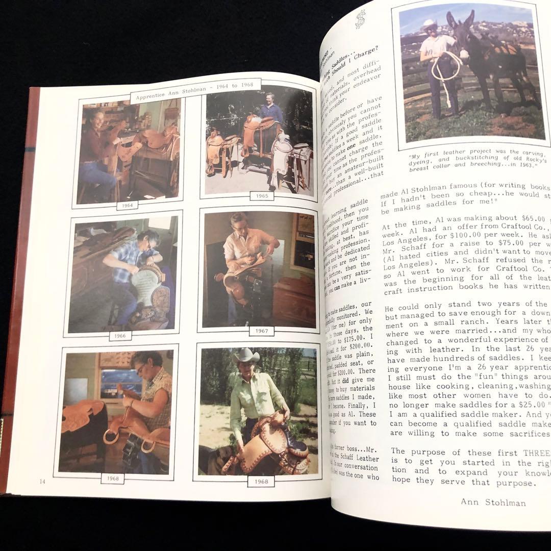 馬具 鞍 サドルメイキング 技法書「Saddle Making Vol 1」