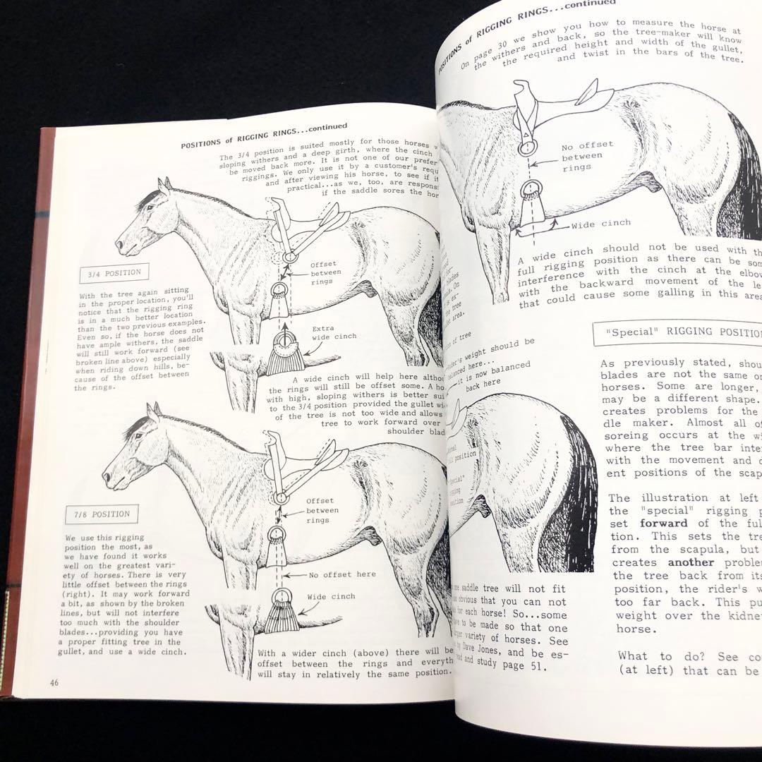 馬具 鞍 サドルメイキング 技法書「Saddle Making Vol 1」