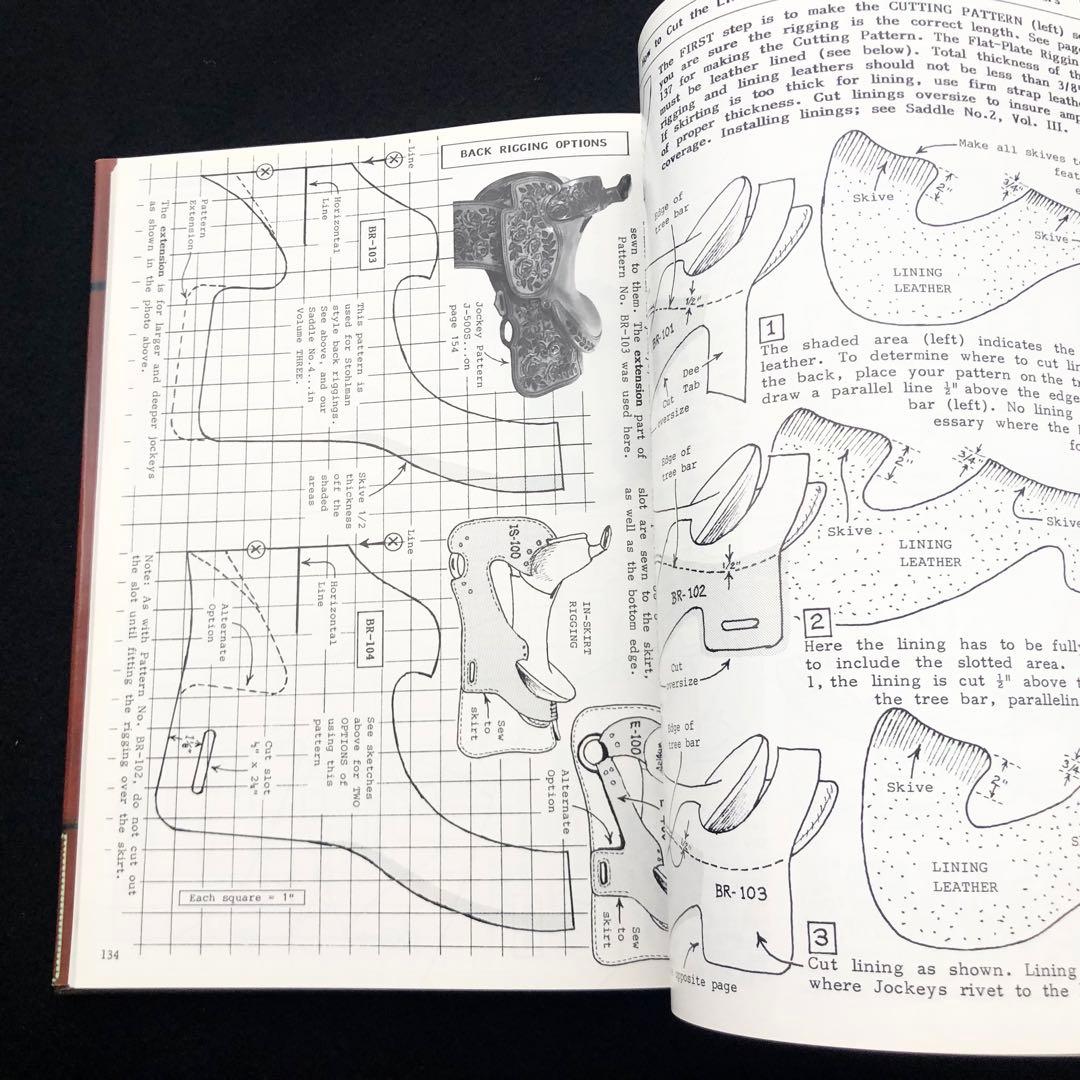 馬具 鞍 サドルメイキング 技法書「Saddle Making Vol 1」