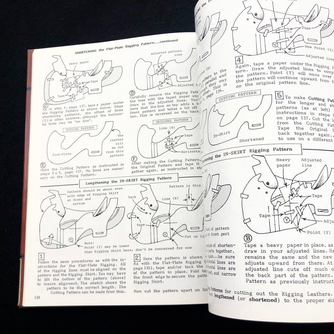 馬具 鞍 サドルメイキング 技法書「Saddle Making Vol 1」