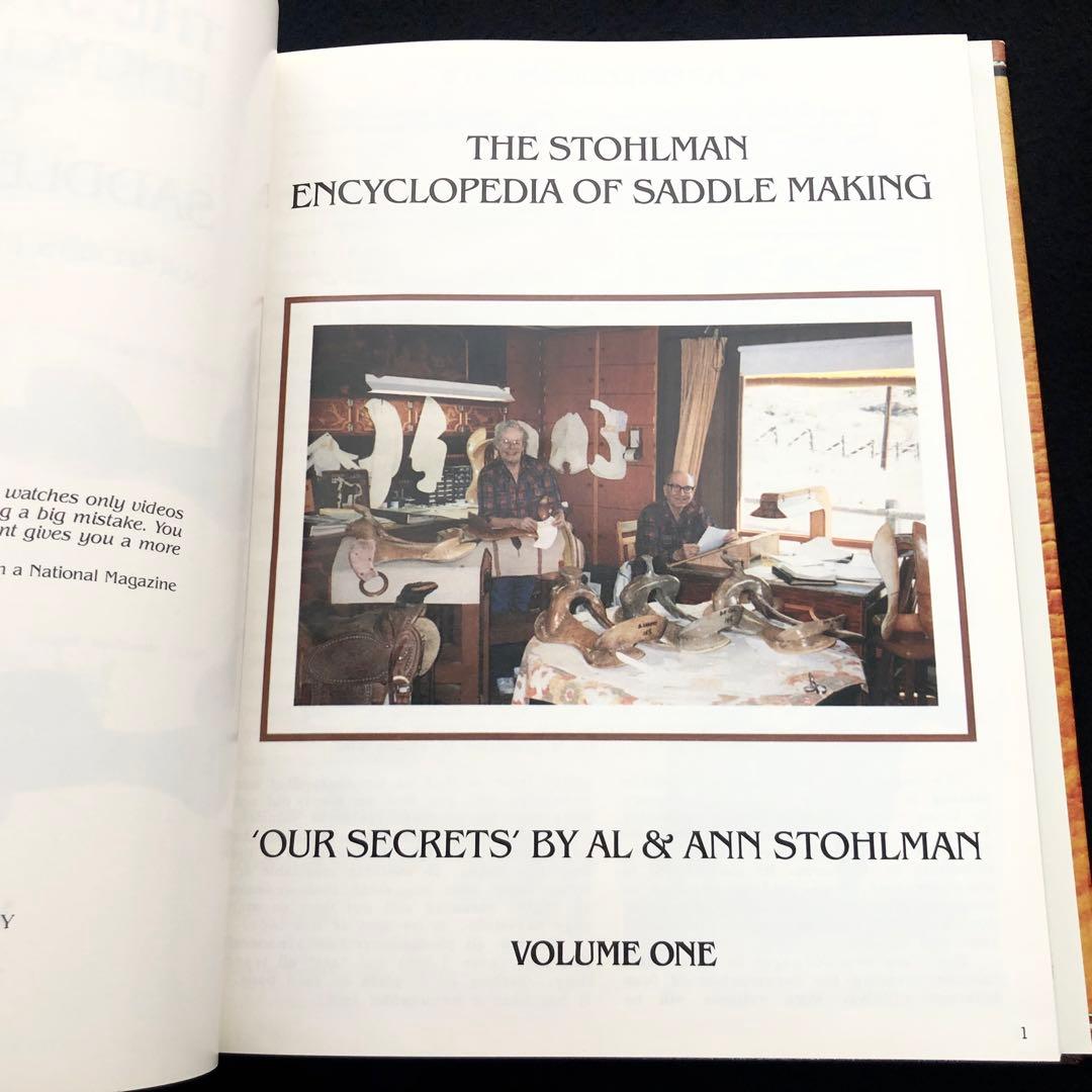 馬具 鞍 サドルメイキング 技法書「Saddle Making Vol 1」