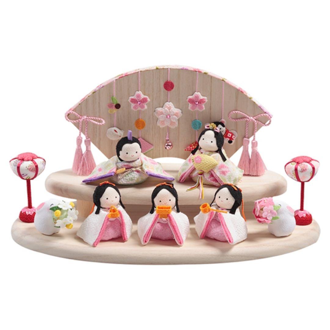 雛人形　ちりめん飾り