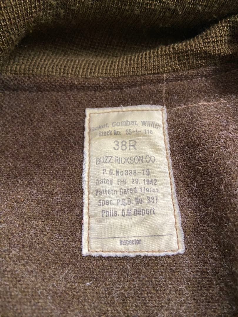 バズリクソンズ　タンカース　BUZZ RICKSON