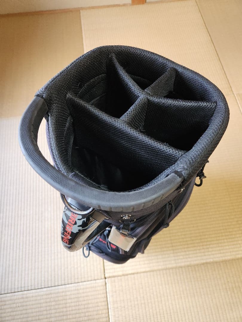 BRIEFING ブラック キャディバッグ CR-5 #2