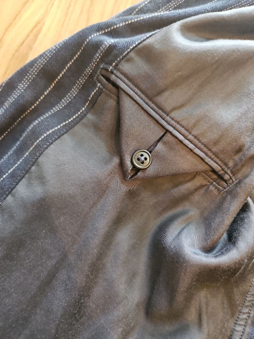 【RRL】indigo stripe tailored jacket